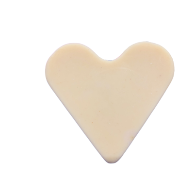 savon en forme de coeur à la rose de Damas