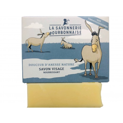 Savon lait d'ânesse - sans huile essentielle