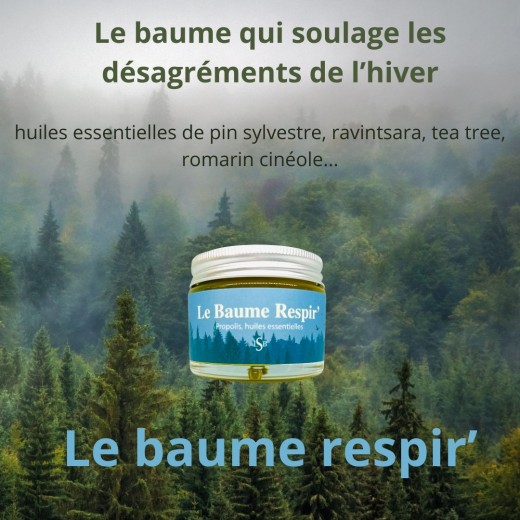 Le baume Respir' - Le baume pour les désagréments de l'hiver