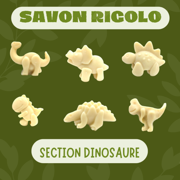 Savon rigolo - section dinosaure