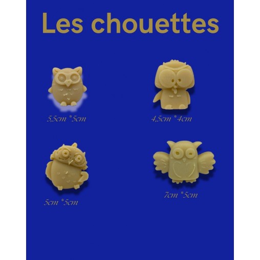 savon rigolo - les chouettes