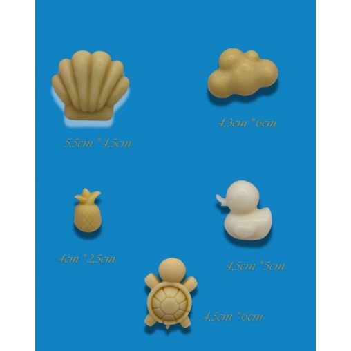 savon rigolo - diverses formes