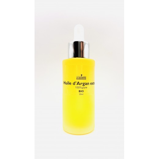 Huile Argan qualité extra flacon verre 50ml